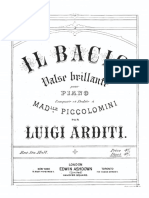 ARDITI-Il Bacio-Piano-Duet PDF