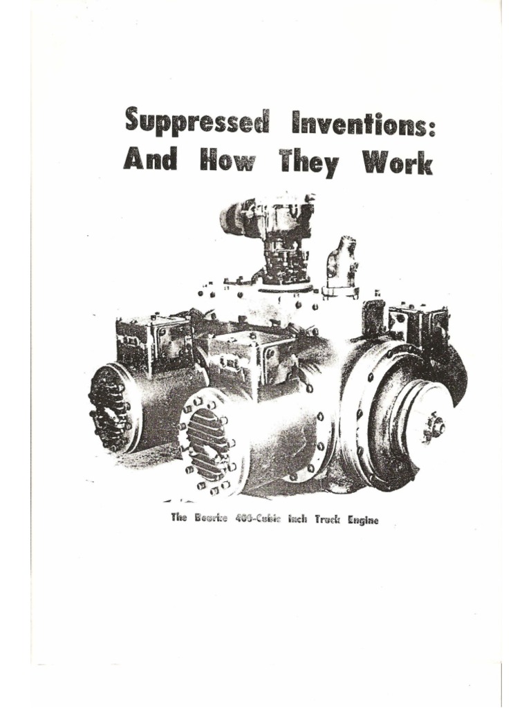 Suppressed Inventions and How They Work PDF | PDF