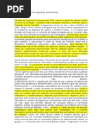 Definindo Estudos de Segurança Internacional