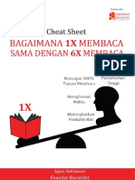 Cheat Sheet - Bagaimana Sekali Membaca Sama Dengan 6x