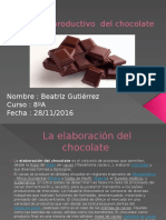 Proceso Productivo Del Chocolate