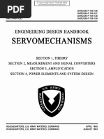 Engineering Design Handbook - Servomechanisms, Sections 1-4