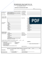 Supplier's Accreditation Form-Updated