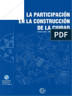 La Participación en La Construcción de La Ciudad