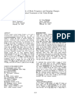 Sem.org IMAC XIII 13th 13-22-4 Modal Analysis Study Mode Frequency Damping Changes Due Chemical