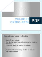 Volumetría de Oxido-Reducción