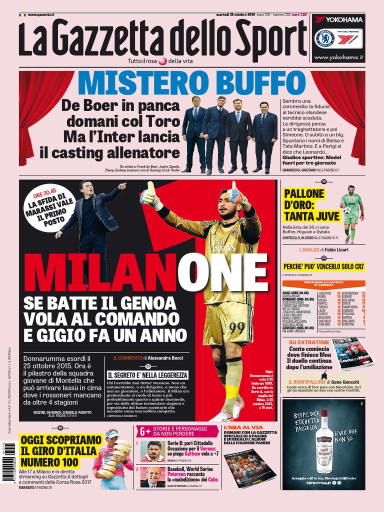 Gazzetta Dello Sport Du 14 Mars 1964 – Beheyt, Zilioli, Bologna-Spal, Milan-Turin