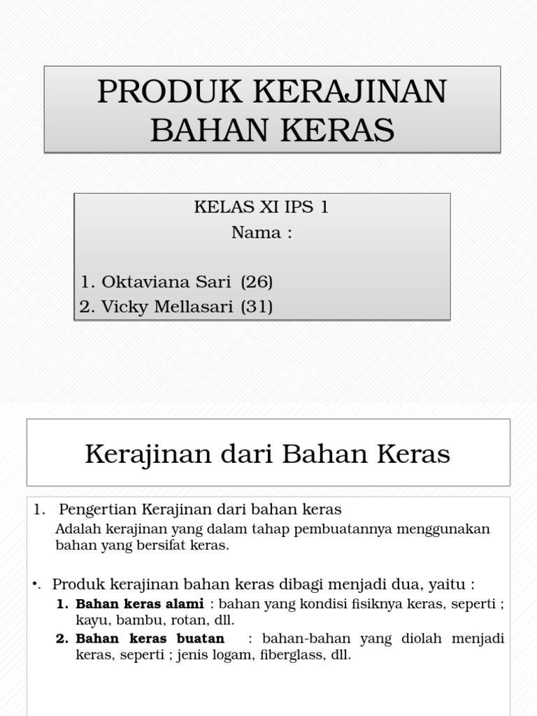 Contoh Produk Kerajinan  Bahan Keras Dari Rotan  Barisan 