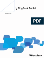 BlackBerry - PlayBook - Tablet User - Guide 1526983 0418113733 001 1.0 US PDF