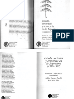 Girbal Blacha Estado, Sociedad y Economía en La Argentina 1930-1997