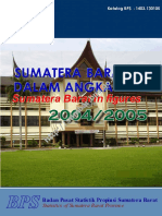 Sumatera Barat Dalam Angka Tahun 2005