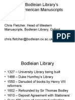 Bodleian Fletcher