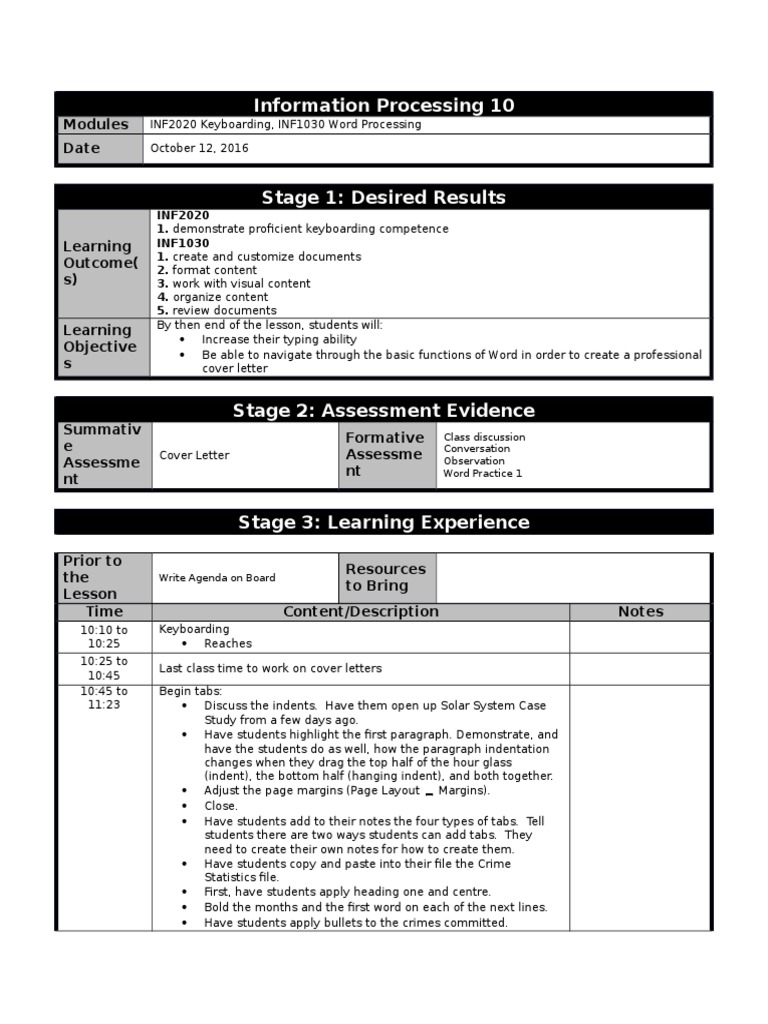 Keyboarding and Word Processing Skills | PDF | Paragraph | Text