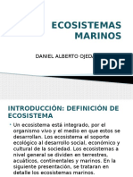 Ecosistemas Marinos - Daniel