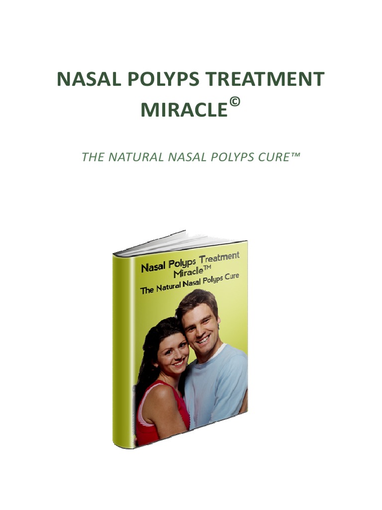 Nasal Polyps Treatment Miracle PDF Omega 3 Fatty Acid