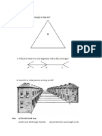 Ans: A) The Dot Is Half Way. C) AB Is One Third Longer Than BC. D) Line AB Is The Same Length As CD