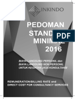 Buku Billing Rate INKINDO 2016