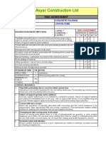 Concrete Pour Risk Assessment