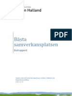 Bästa Samverkansplatsen Slutrapport