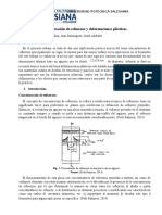 Concentración de Esfuerzos y Deformaciones Plásticas