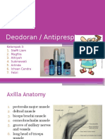 Deodoran atau antiperpirant