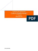 Criterios de Calificacion Cultura Audiovisual I LOMCE