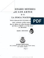 Diccionario Historico de Los Artes de Pesca Nacional - Antonio Sáñez Reguard. Volumen 2 PDF