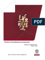 HSE 006.13 Procedimiento de  Mantención.pdf