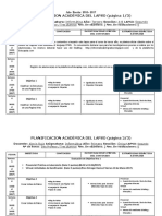 Planificación Tercer Año II LAPSO