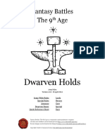 The Ninth Age - Dwarven - Holds - 1 0 0 PDF