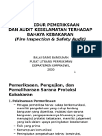 Prosedur Pemeriksaan Bahaya Kebakaran