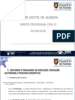 Da Execução de Títulos (Judicial, Extrajudicial e Especiais)