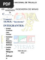 Informe de Incoterms