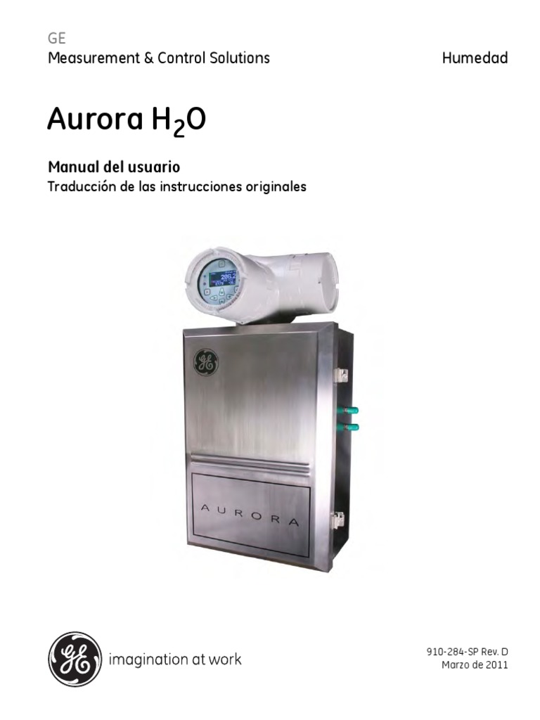 Aurora Operating Manual Spanish PDF | PDF | Láser | Agua