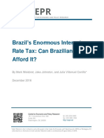 Brazil's Enormous Interest Rate Tax: Can Brazilians Afford It?