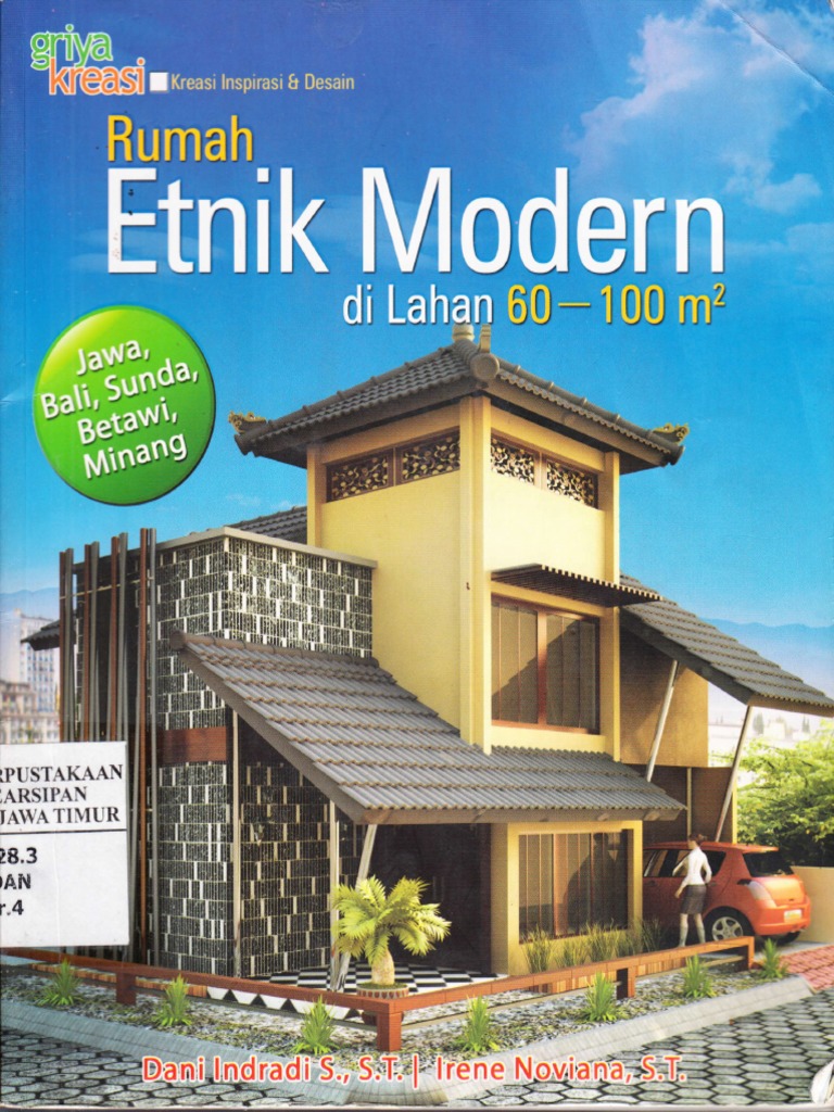 1124 Rumah Etnik Modern Di Lahan 60 100m2 PDF