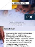 3 Organisasi Proyek