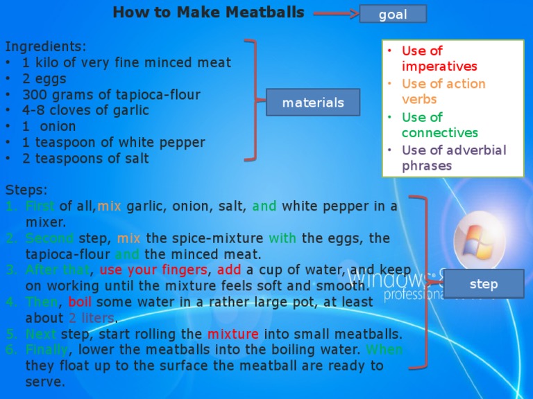Easy Meatball Recipe Guide | PDF