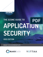 Dzone Guidetoapplicationsecurity 2015