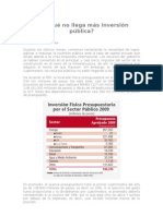 Subejercicio y Recorte Presupuestal