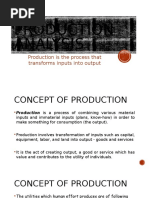 Production Analysis