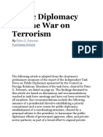 Public Diplomacy and the War on Terrorism