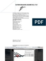 Descripción Perforadora Neumática Yt27