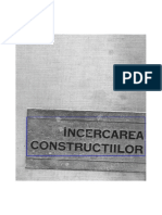 Incercarea Constructiilor PDF