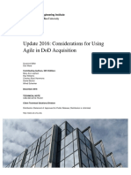 Update 2016: Considerations For Using Agile in DoD Acquisition