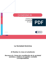 Sociedad Anónima Junta General Accionistas