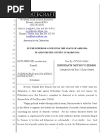 Penzone V Arpaio - Defendants Motion To Dismiss