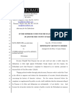 Penzone v Arpaio - Defendants Motion to Dismiss