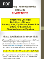 Chbe 346 Lecture 23 Review