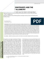 Voje Et Al. - 2014 - Allometric Constraints and the Evolution of Allometry